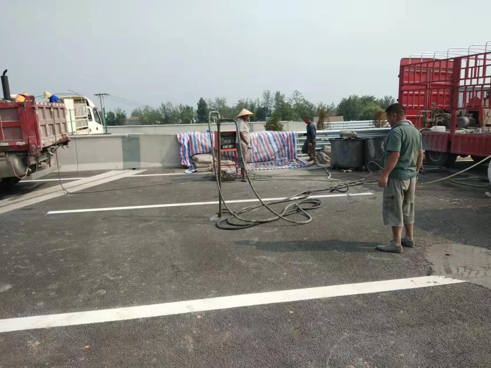 幸福路街道路基注浆